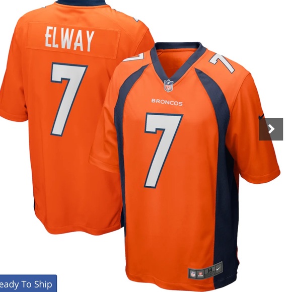 NFL Denver Broncos John Elway Jersey. Size XL. NFL/Nike - Picture 6 of 6